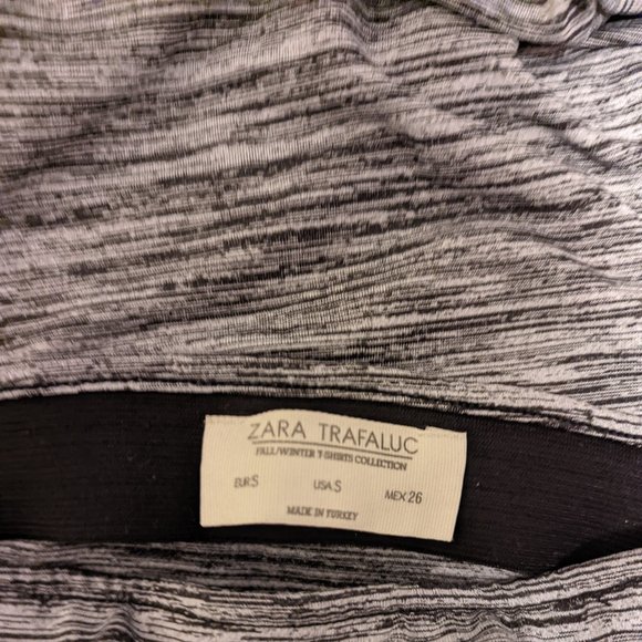 Zara Grey Pencil Skirt - Picture 2 of 2